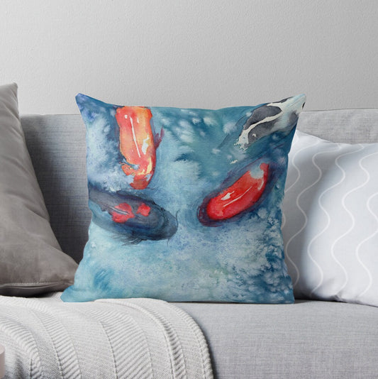 River Waltz Decorative Pillow Cover