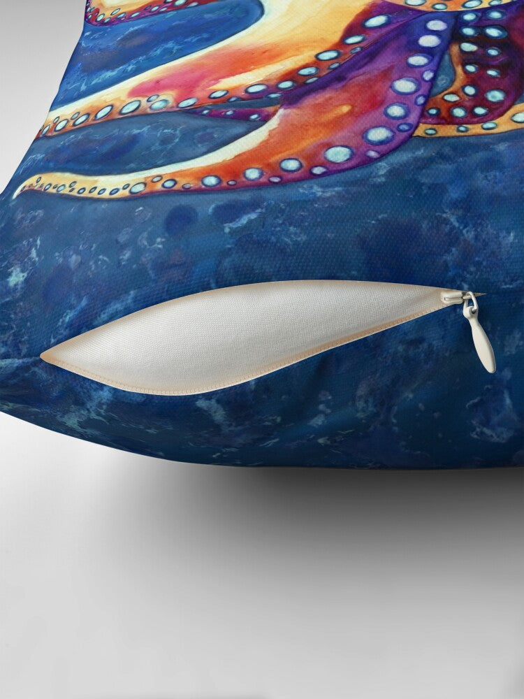 Octopus Decorative Pillow Cover