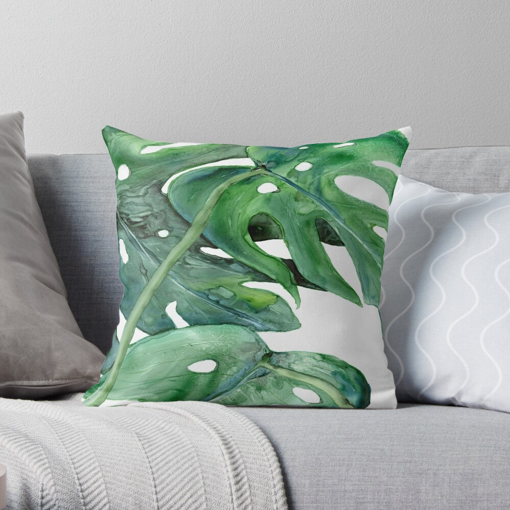 Monstera Decorative Pillow Cover