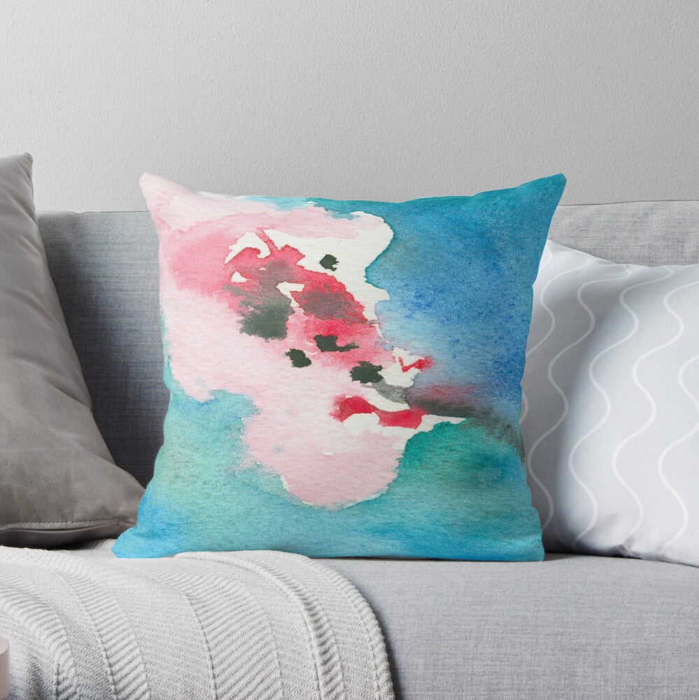 Abstract Cherry Blossom Decorative Pillow Cover