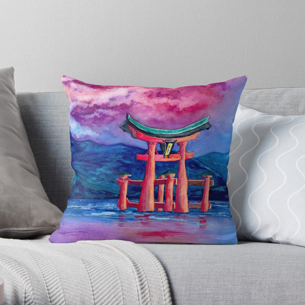 Tori-iru Decorative Pillow Cover