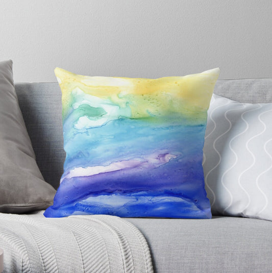 Flow Exhale Decorative Pillow Cover