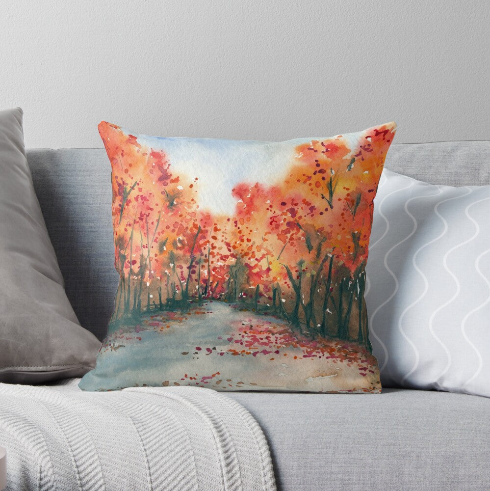 Autumn Journey Decorative Pillow Cover