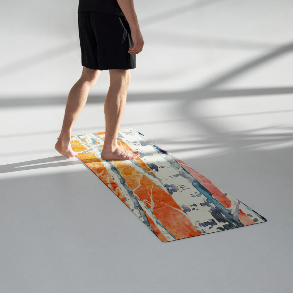 Falling for Colour Yoga Mat