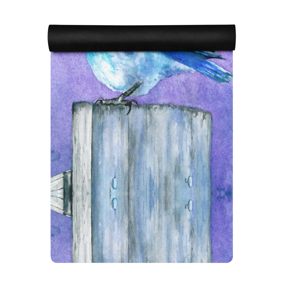 Bluebird Bliss Yoga Mat