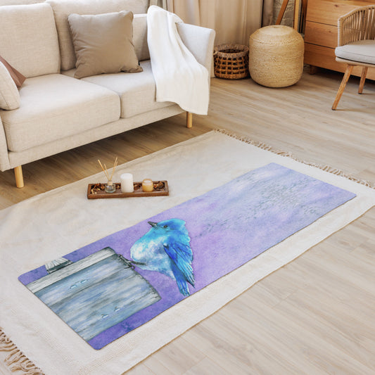 Bluebird Bliss Yoga Mat