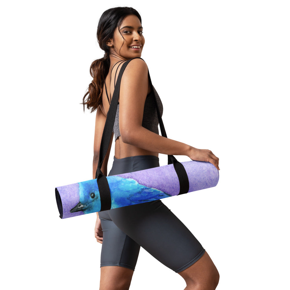 Bluebird Bliss Yoga Mat