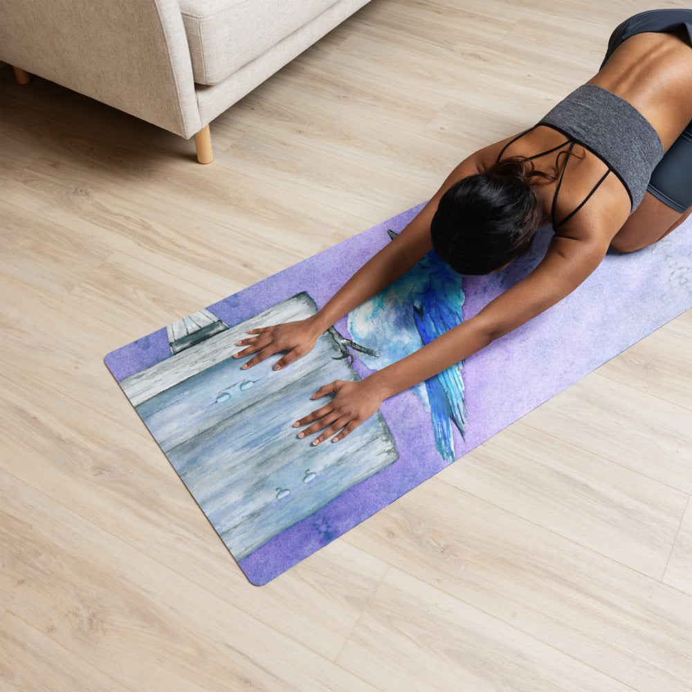 Bluebird Bliss Yoga Mat