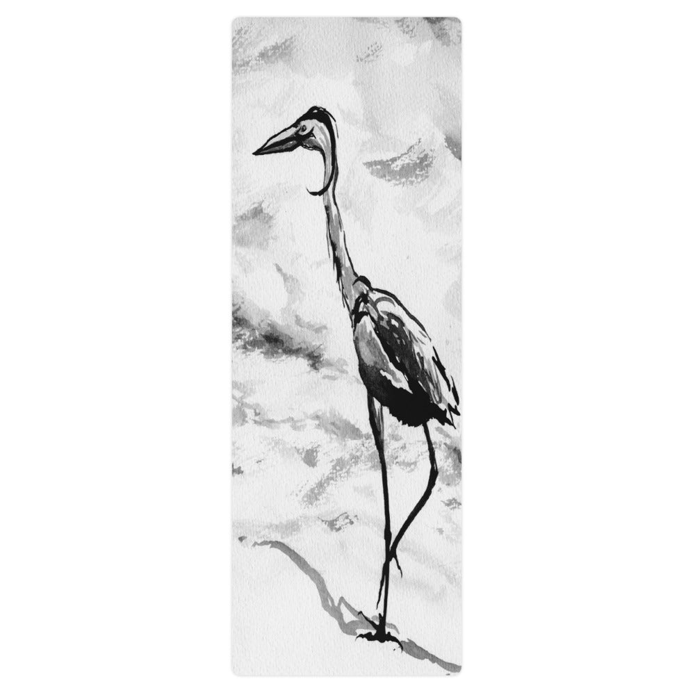 Graceful Crane Yoga Mat