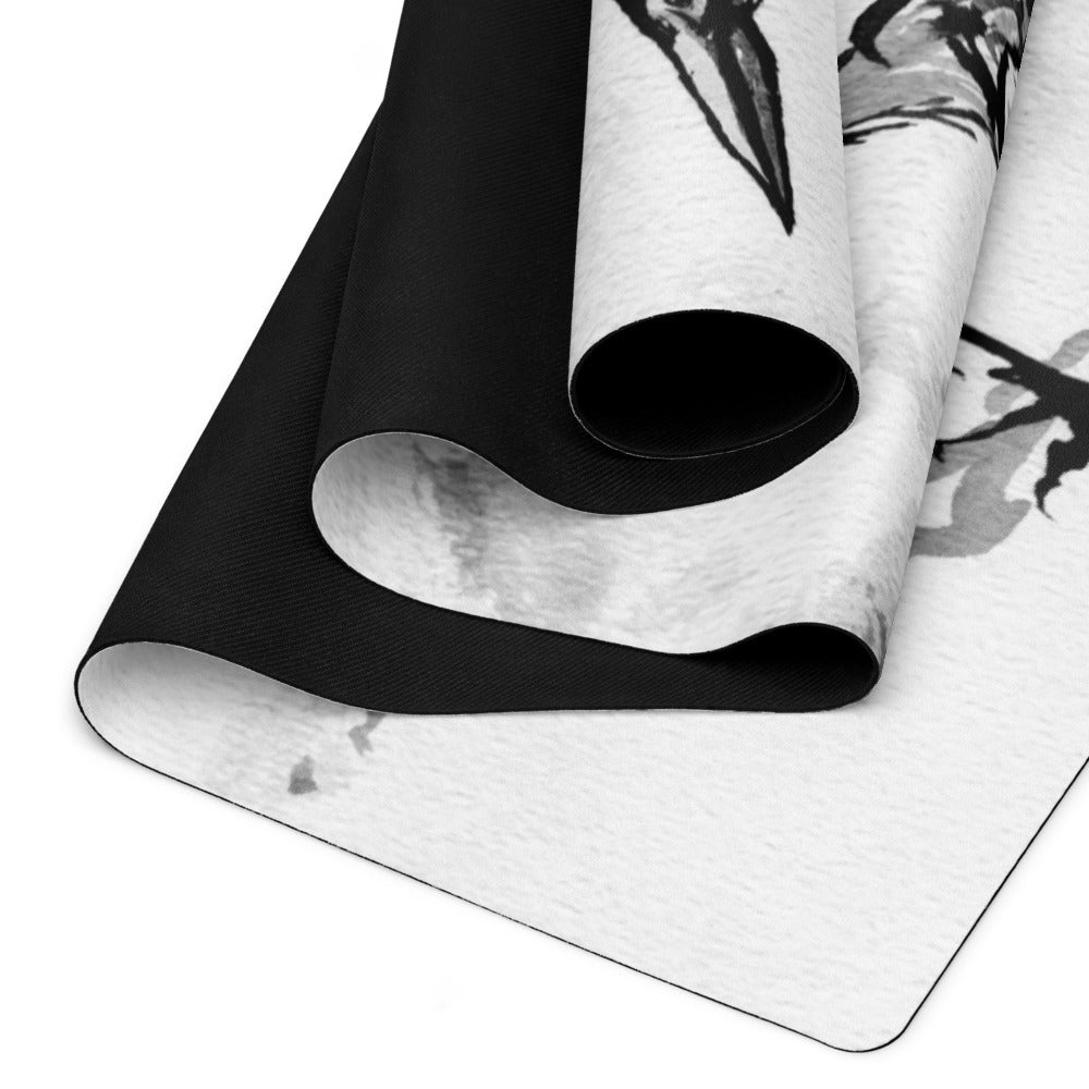 Graceful Crane Yoga Mat