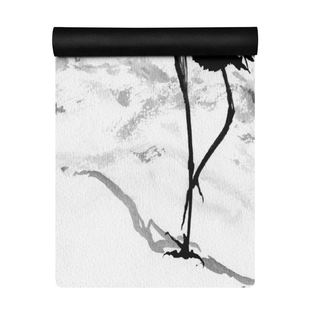 Graceful Crane Yoga Mat