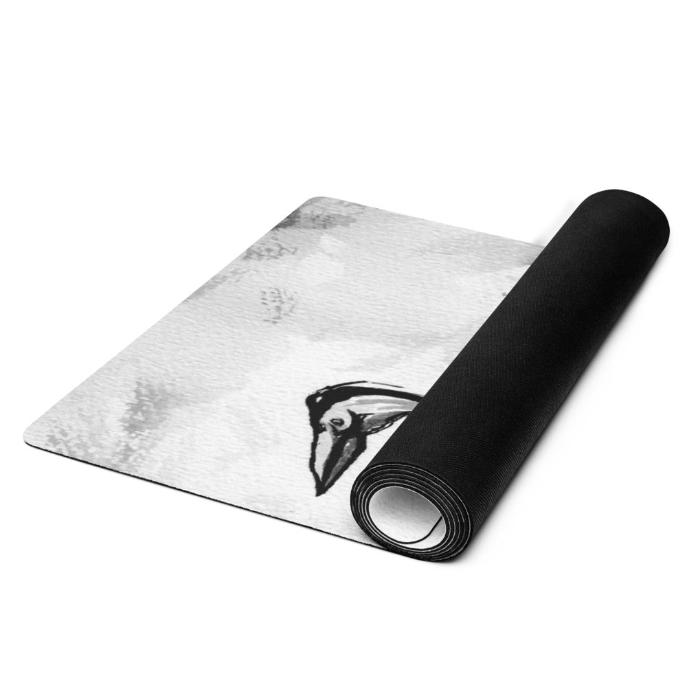 Graceful Crane Yoga Mat
