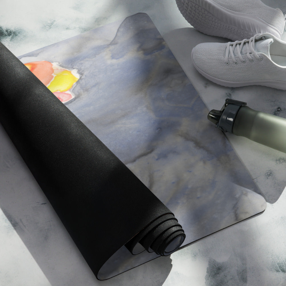 All in a Row Tulips Yoga Mat