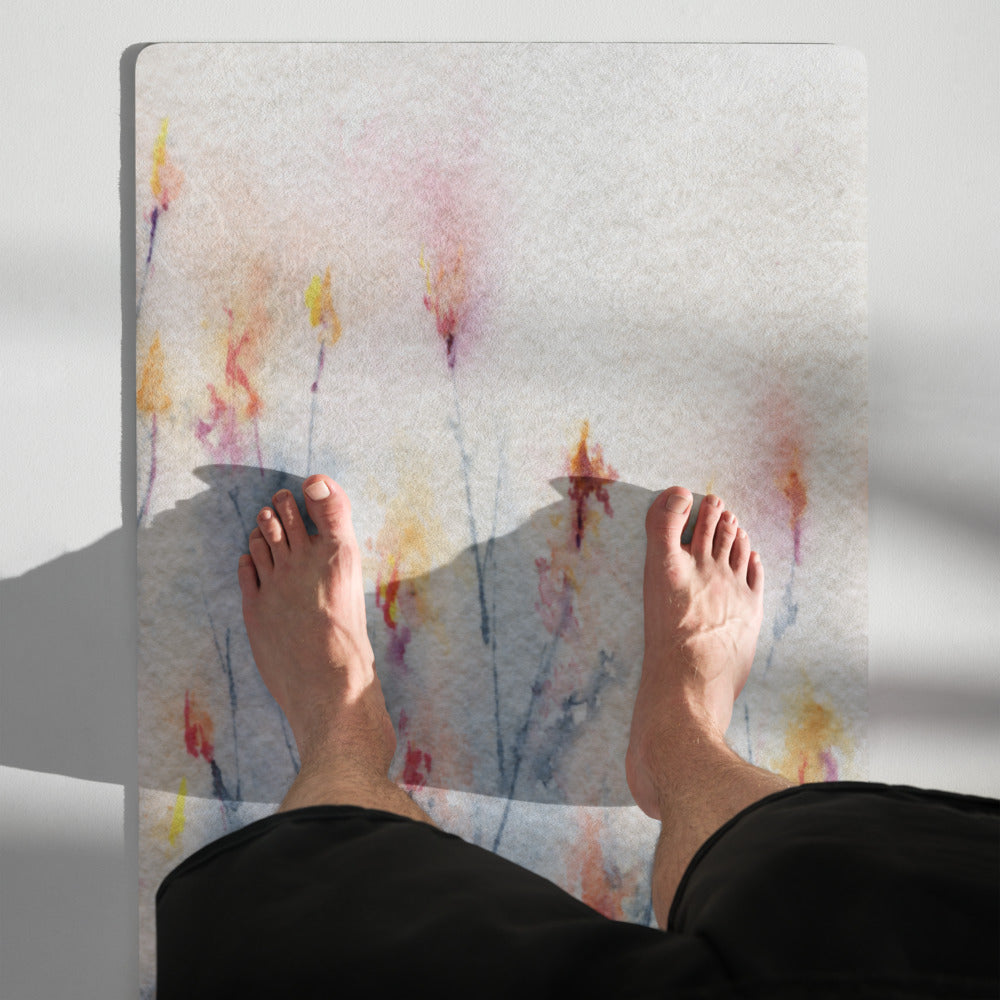 Wildflowers Yoga Mat