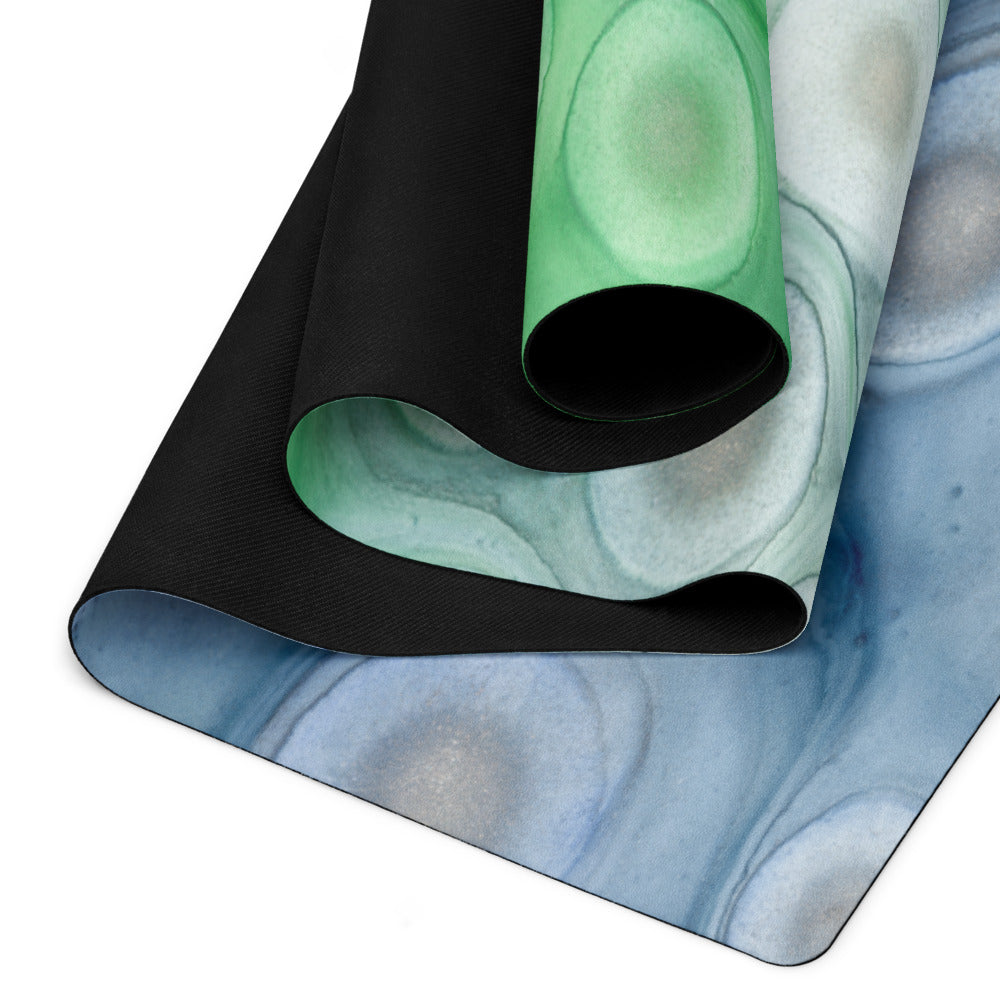 Rivulet Frozen Lake Yoga Mat