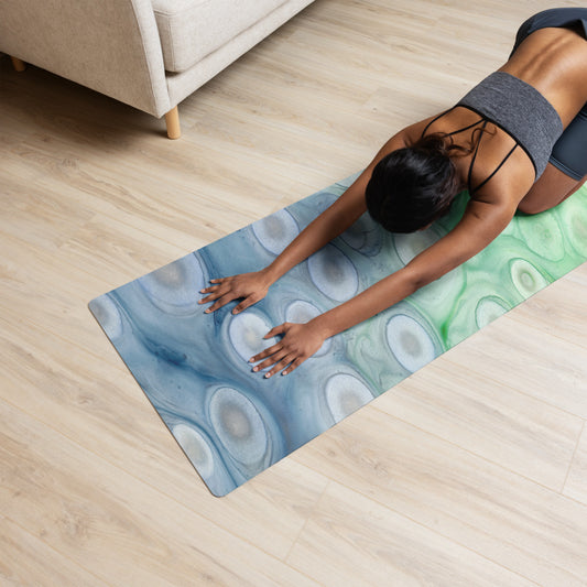 Rivulet Frozen Lake Yoga Mat