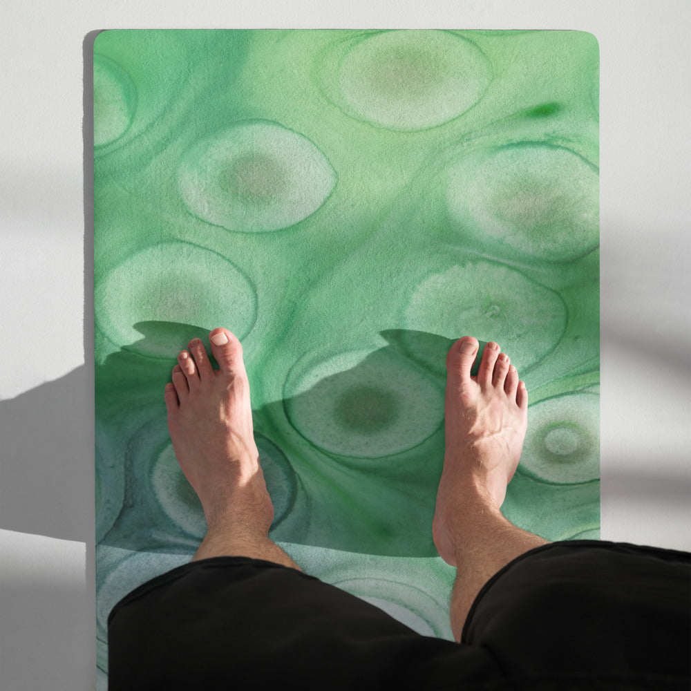 Rivulet Frozen Lake Yoga Mat