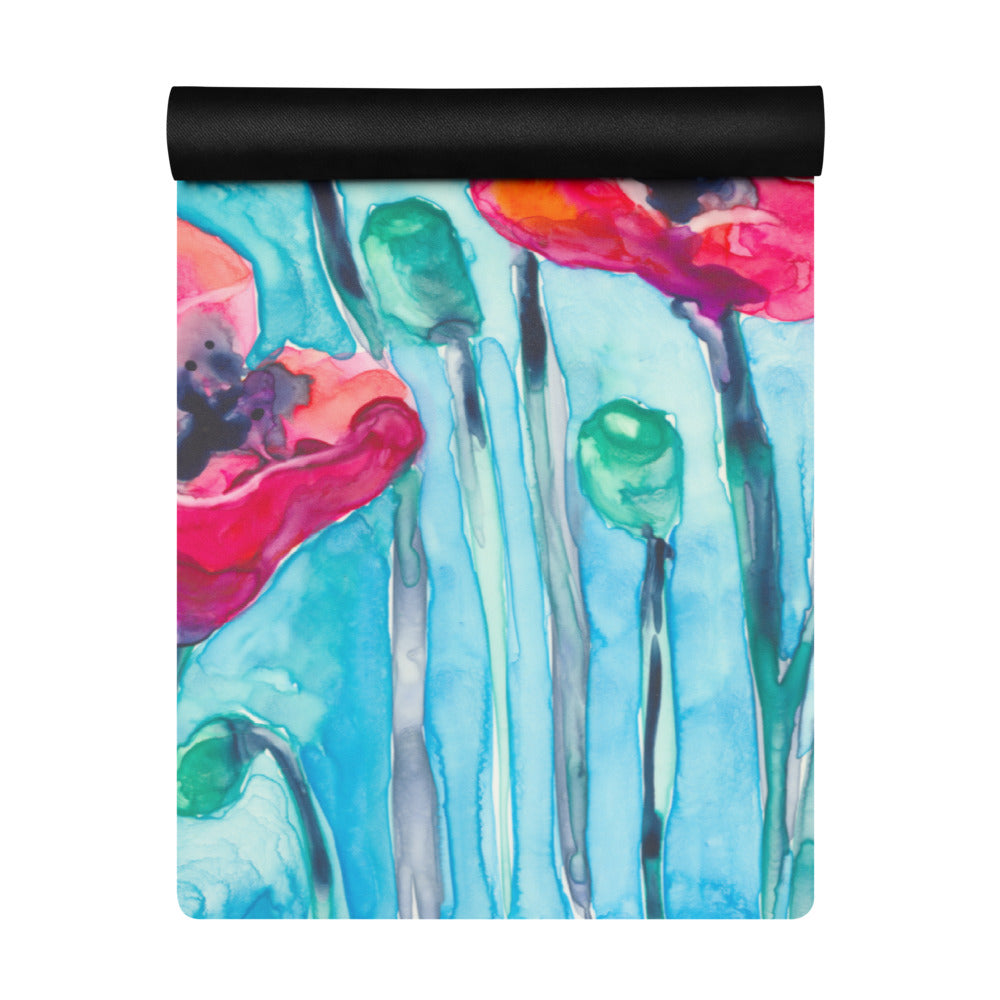 Poppy Sky Yoga Mat