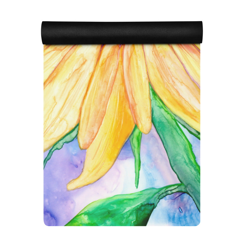 Sunflower Yoga Mat