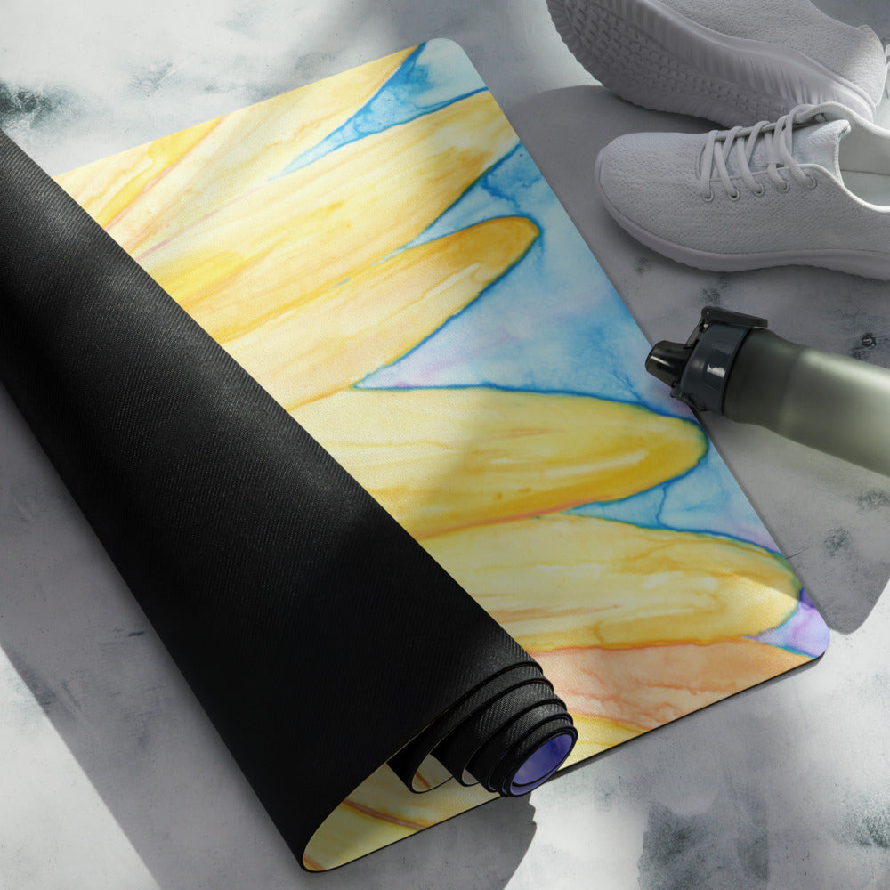 Sunflower Yoga Mat