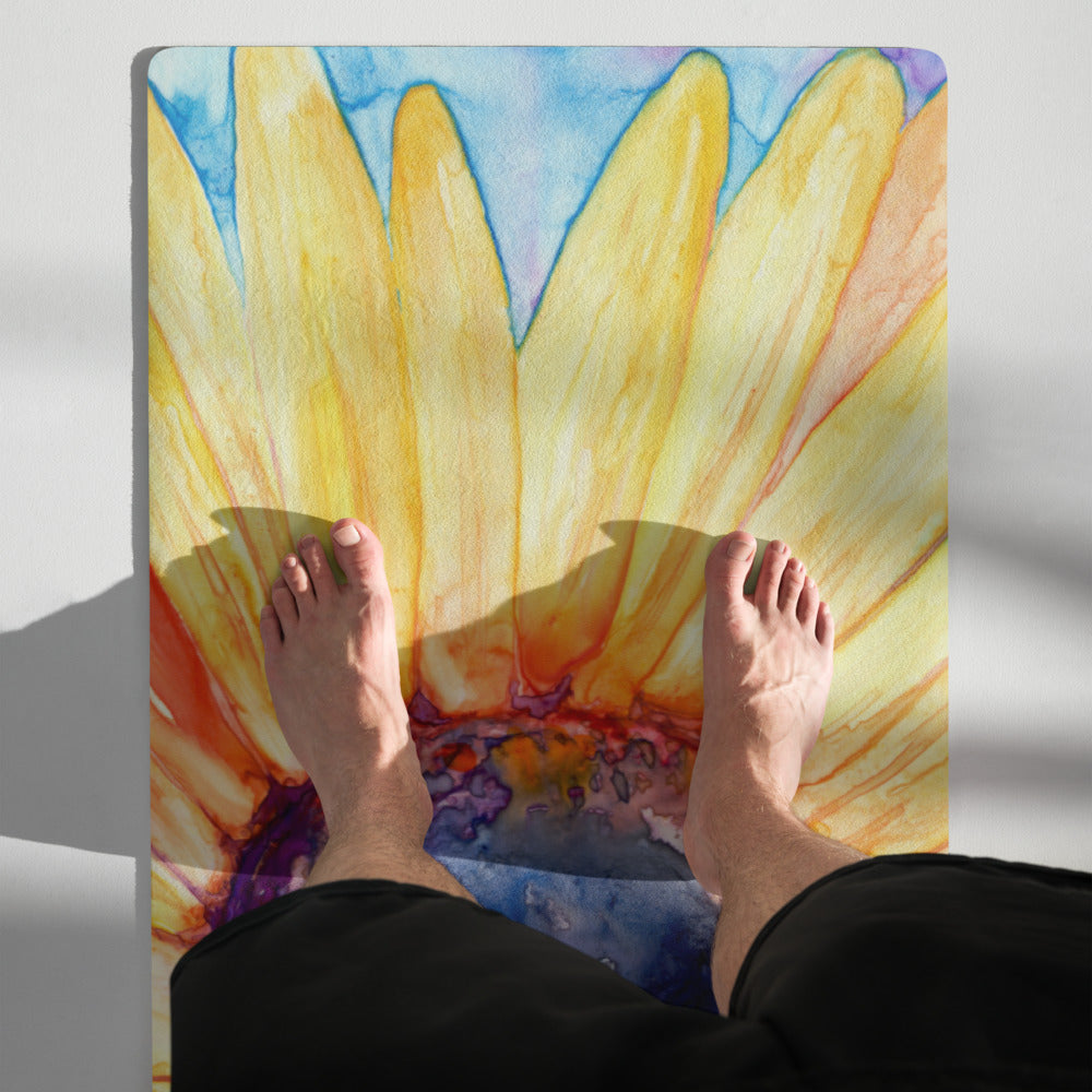 Sunflower Yoga Mat