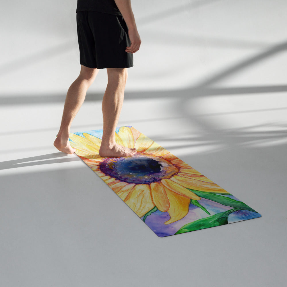Sunflower Yoga Mat