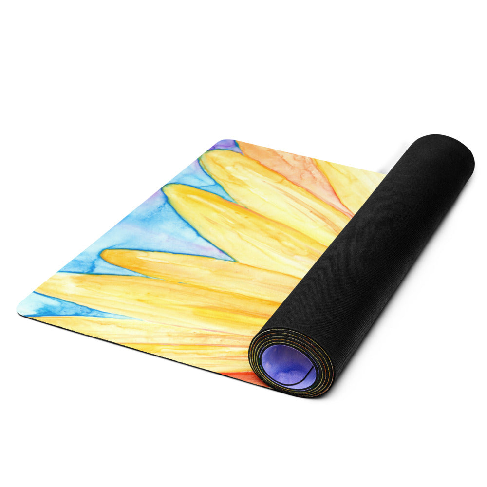 Sunflower Yoga Mat