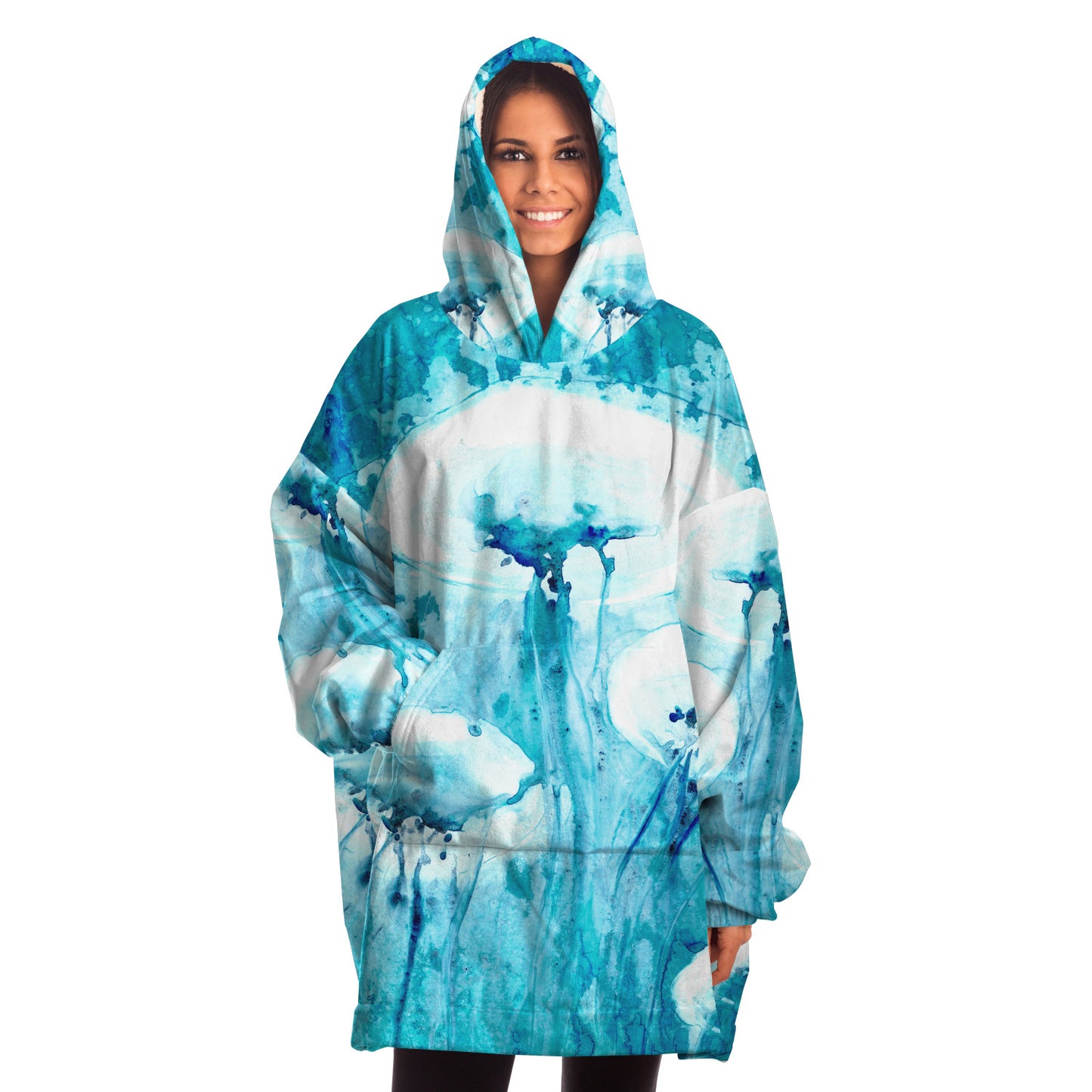 Jellyfish Snug Hoodie Wearable Blanket