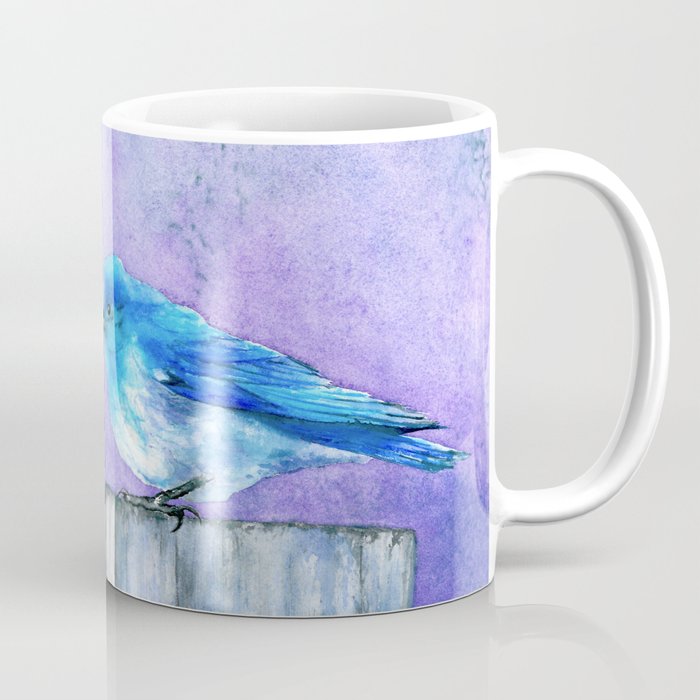 Bluebird Watercolour Coffee Mug - Kitchen Decor Mug Drinkware Brazen Design Studio Thistle