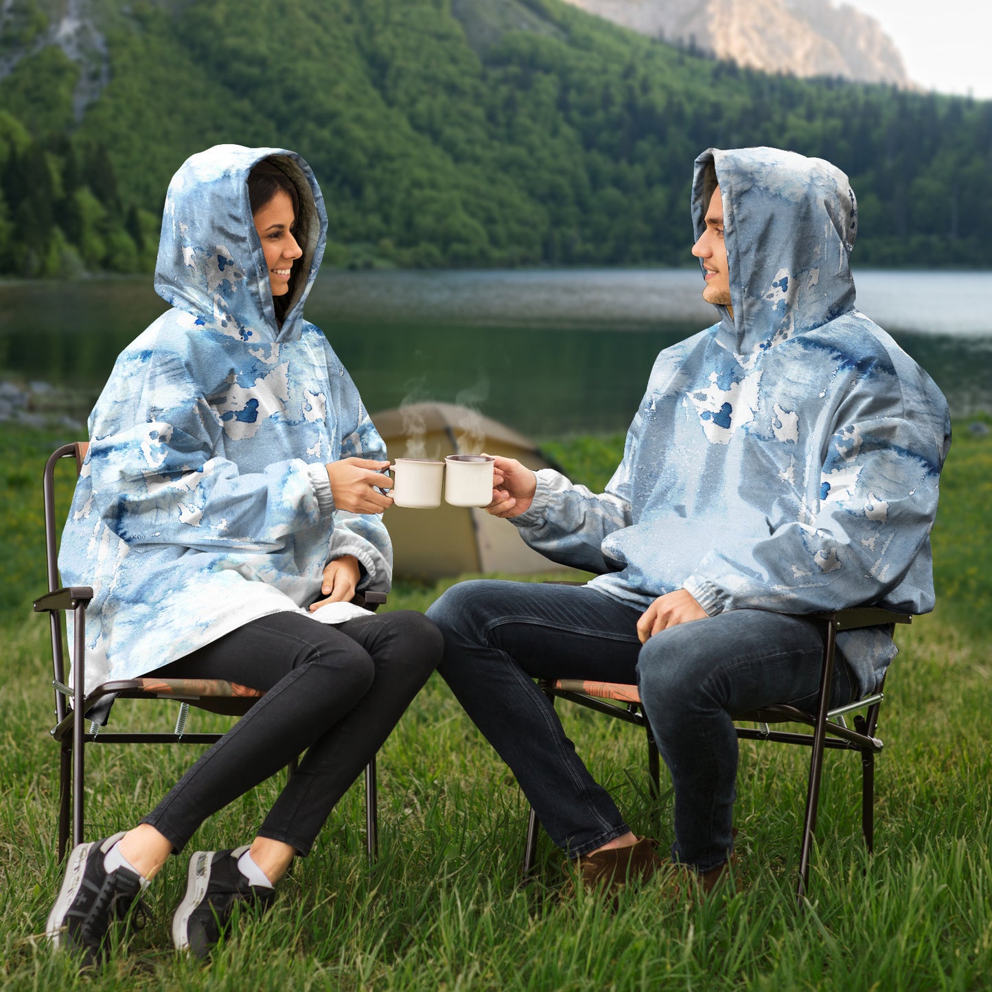 Your Soul is Alive Snug Hoodie Wearable Blanket