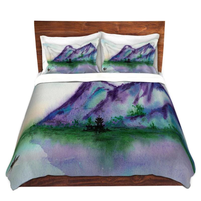 Fishing at Dawn Duvet Cover or Comforter – Brazen Design Studio