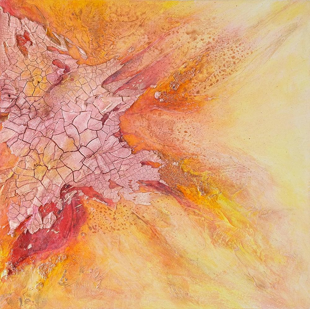 Sky Full of Flowers Brazen Edwards Dark Salmon