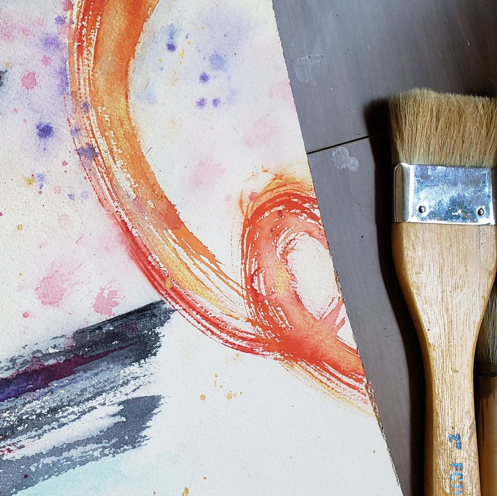 With A Flourish Brazen Design Studio Salmon