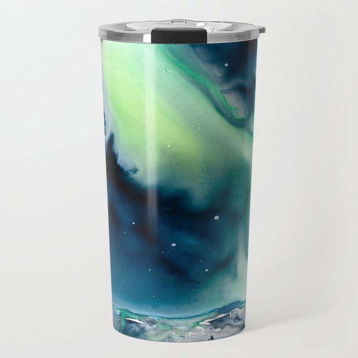 Aurora Borealis Travel Mug