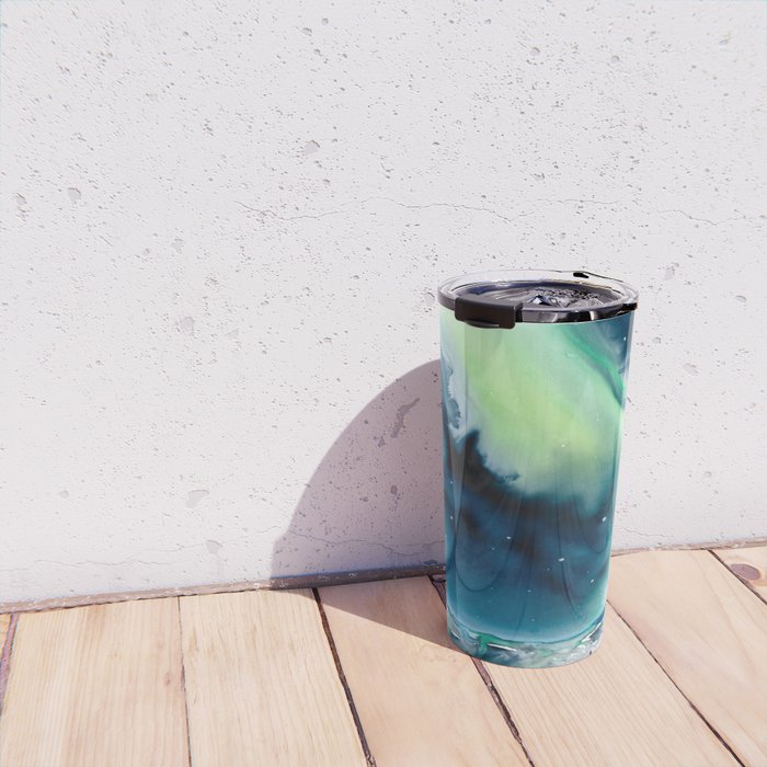 Aurora Borealis Travel Mug