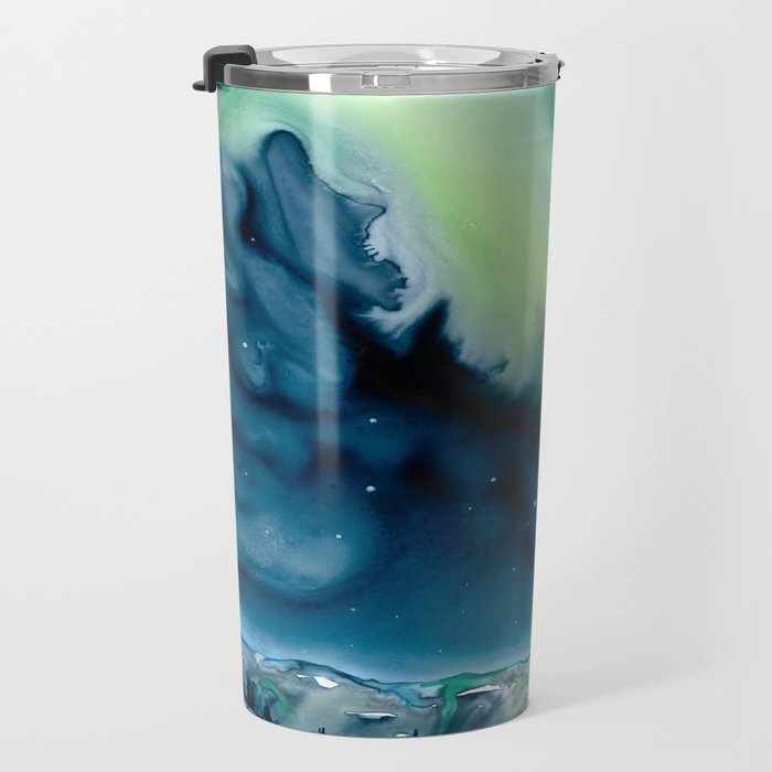 Aurora Borealis Travel Mug
