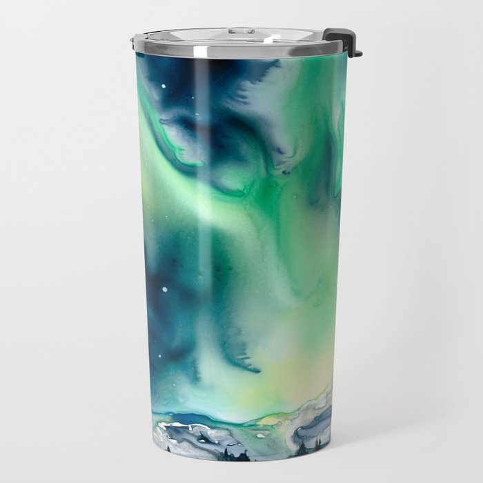 Aurora Borealis Travel Mug
