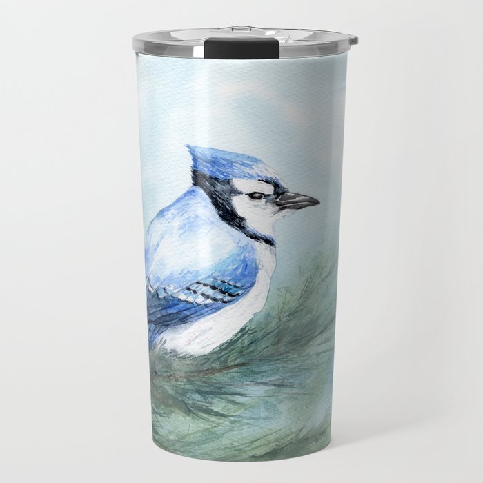Blauhäher Thermobecher