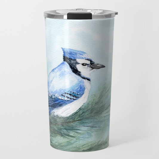 Blue Jay Travel Mug