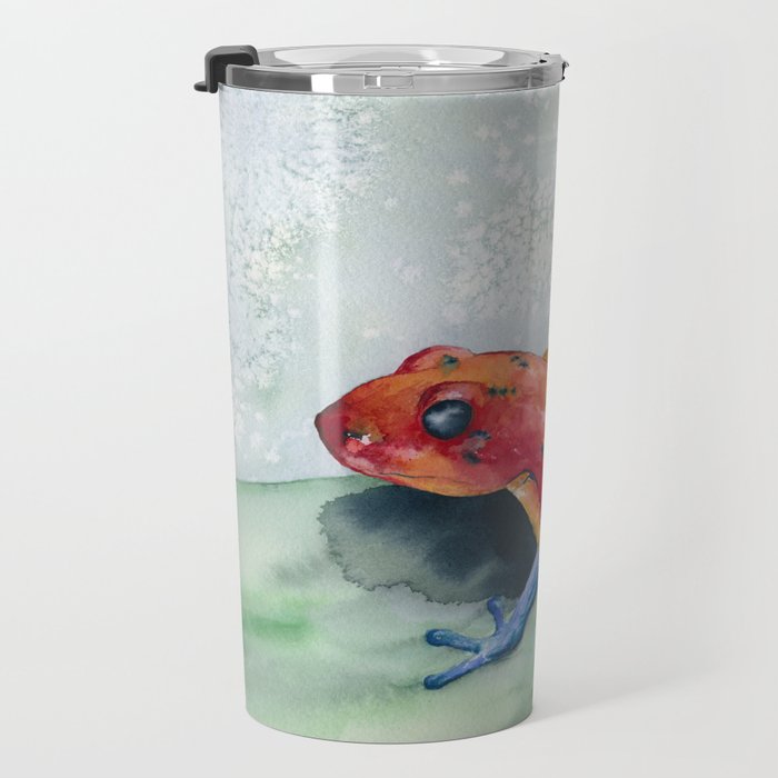 Blue Jean Frog Travel Mug