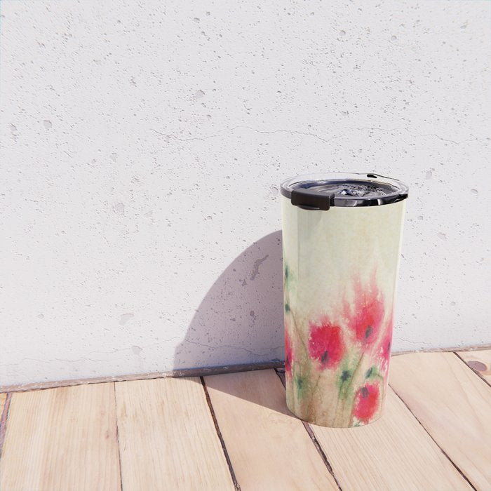 Field of Poppies Travel Mug