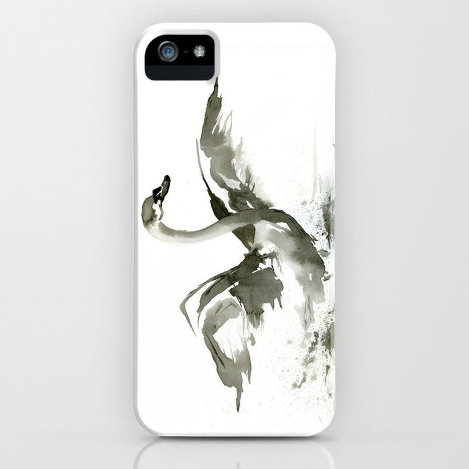 Swan Phone Case – Brazen Design Studio Swan Phone Case – Brazen Design Studio