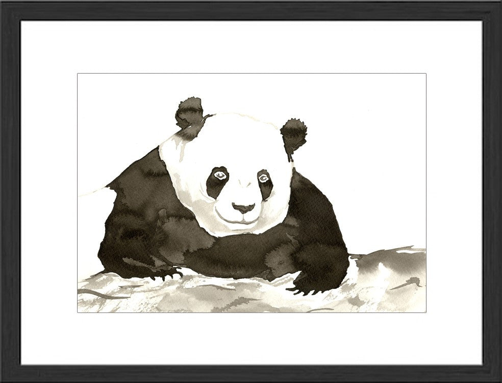 Panda Bear - Painting - Brazen Design Studio
