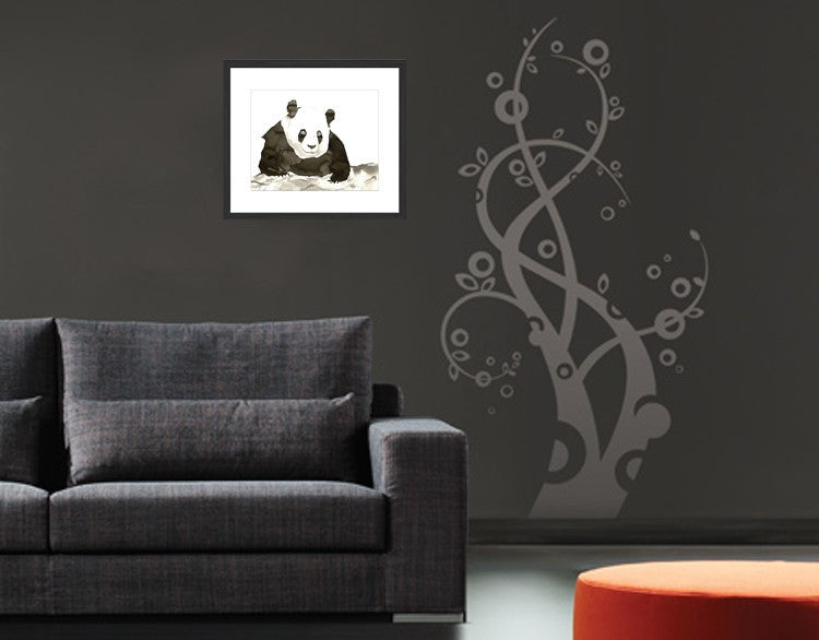 Panda Bear - Painting - Brazen Design Studio