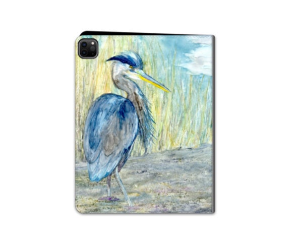 Great Blue Heron iPad Folio Case