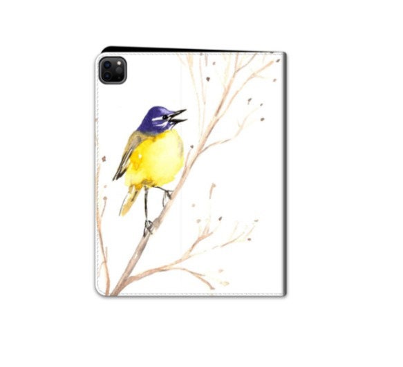 Yellow Wagtail iPad Folio Case