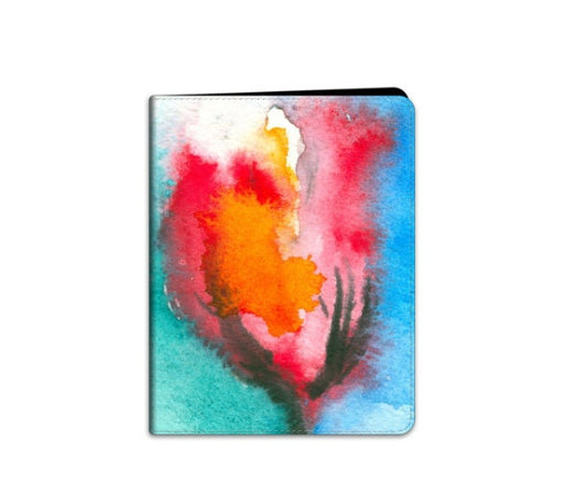 Abstract Tulip iPad Folio Case