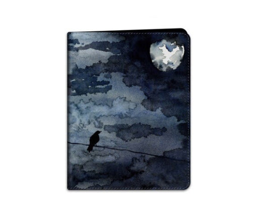 Moonlit Raven iPad Folio Case