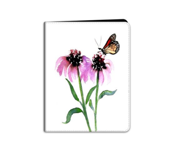 Monarchfalter Sonnenhut iPad Folio Hülle