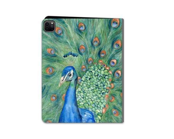 Peacock iPad Folio Case